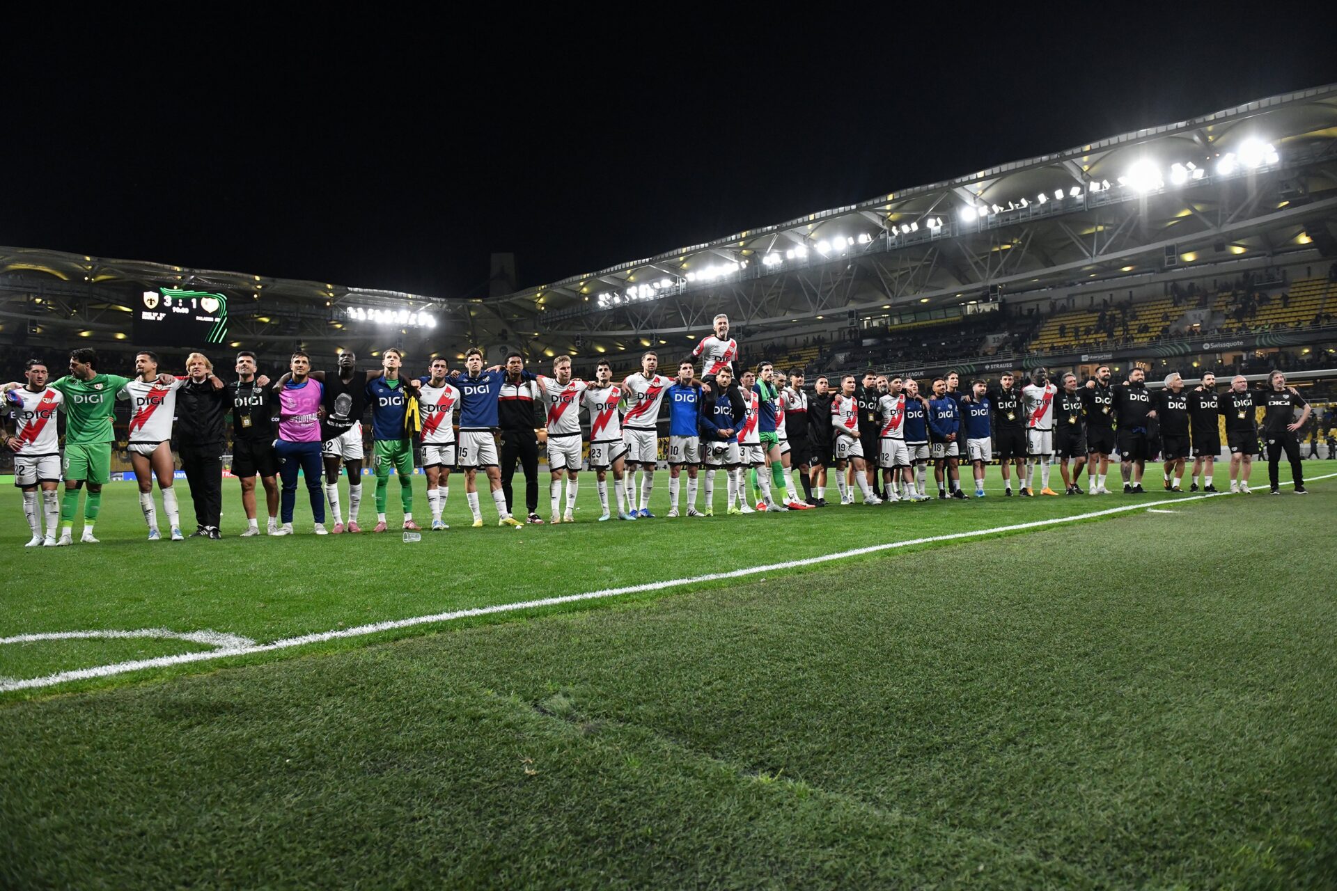 El Rayo Vallecano llega a una semifinal europea por primera vez en su historia