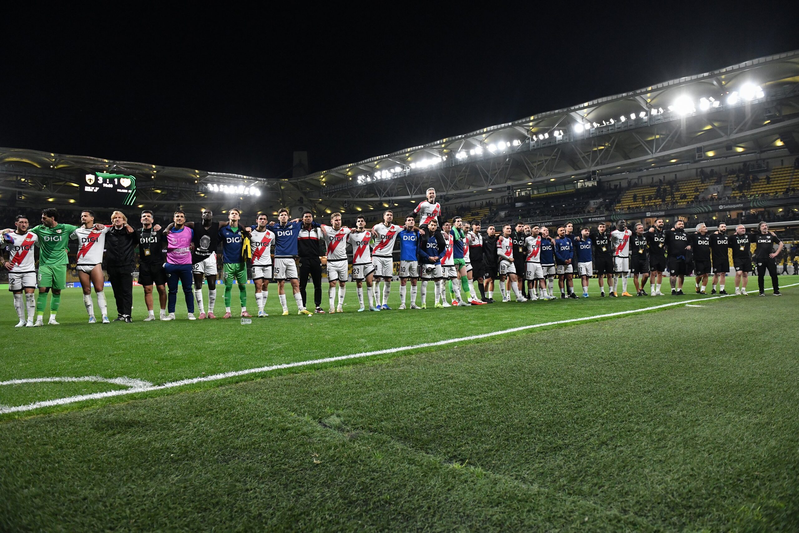 El Rayo Vallecano llega a una semifinal europea por primera vez en su historia