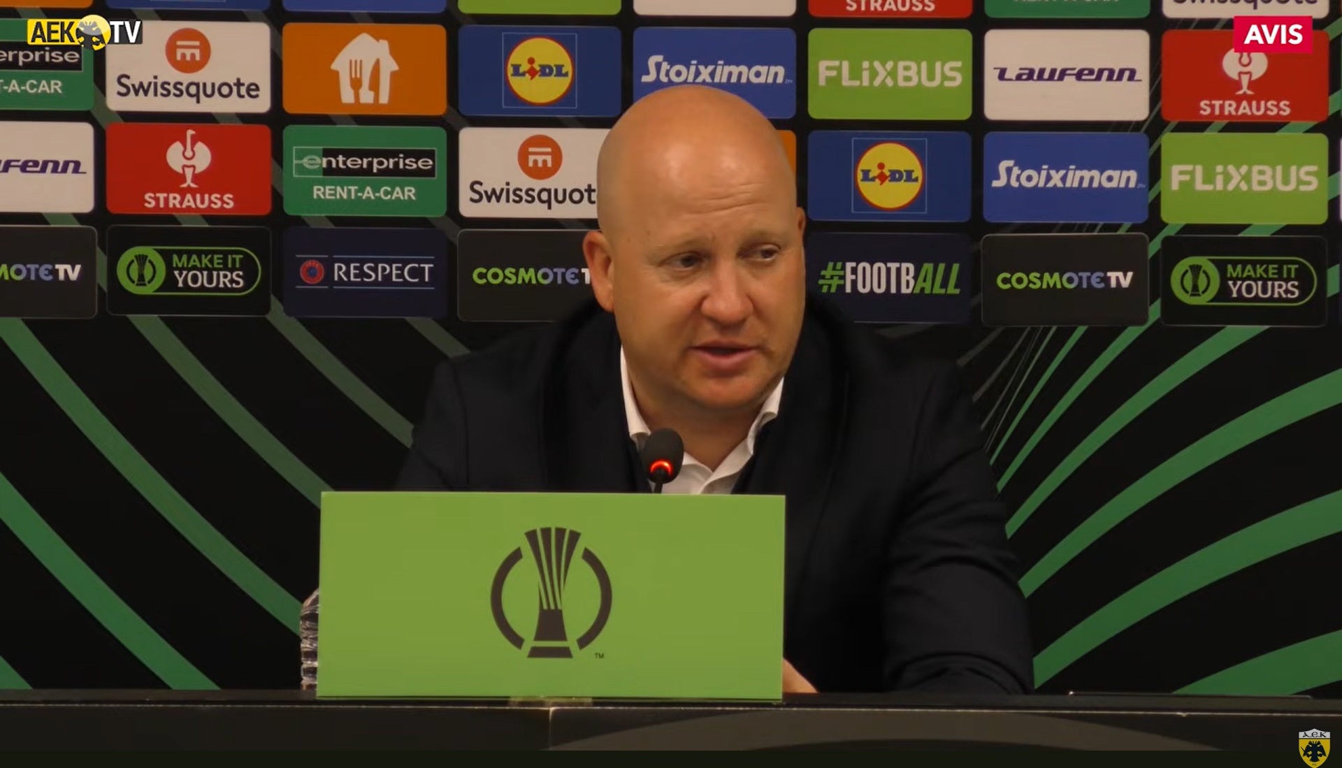 Marko Nikolic (AEK 3-1 Rayo Vallecano): «Para el Rayo todo es posible en la Conference League»