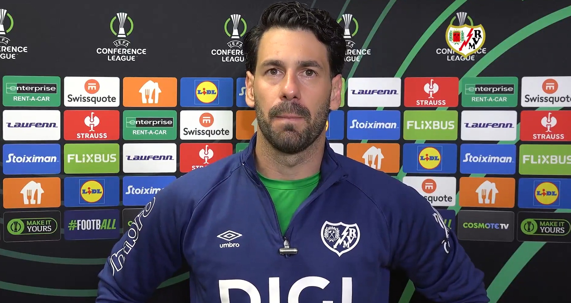 Batalla tras el AEK 3-1 Rayo Vallecano: «Hay que soñar hasta el final»