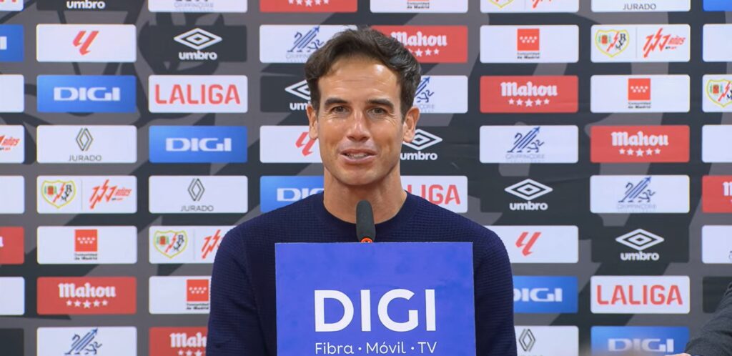 Íñigo Pérez, tras el Rayo Vallecano 1-0 Espanyol: «Ha sido un día perfecto»