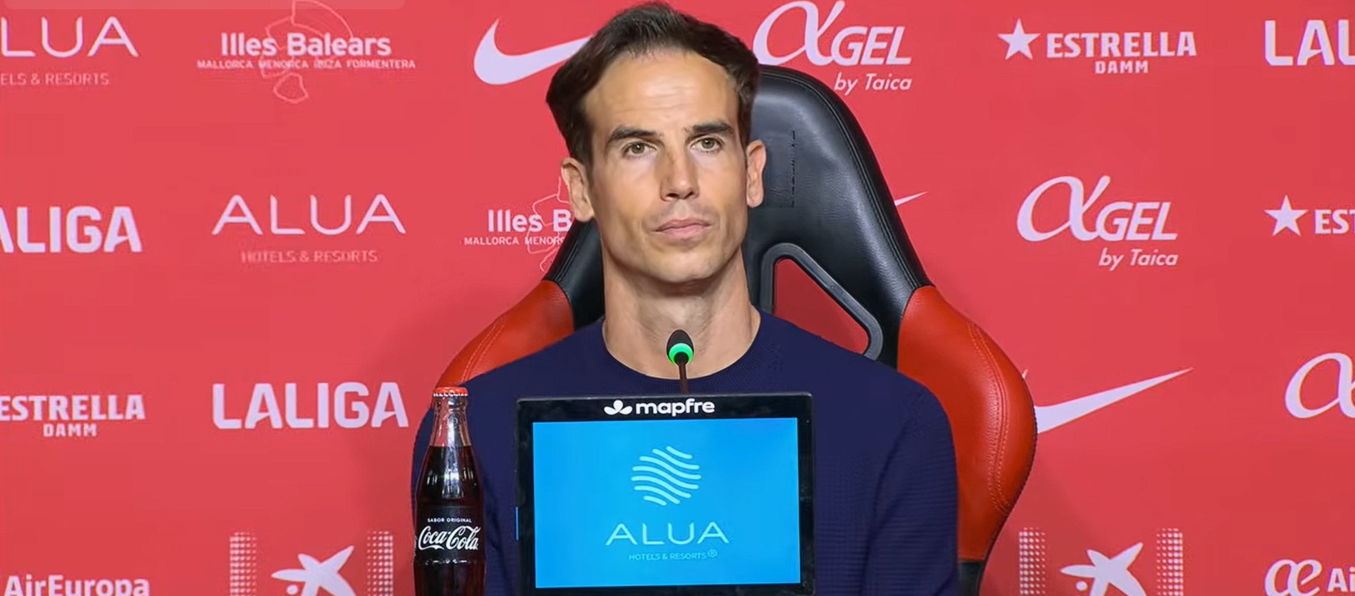 Iñigo Pérez tras el Mallorca 3-0 Rayo: «Las páginas se pasan cuando se aceptan y cuando se asume la verdad»