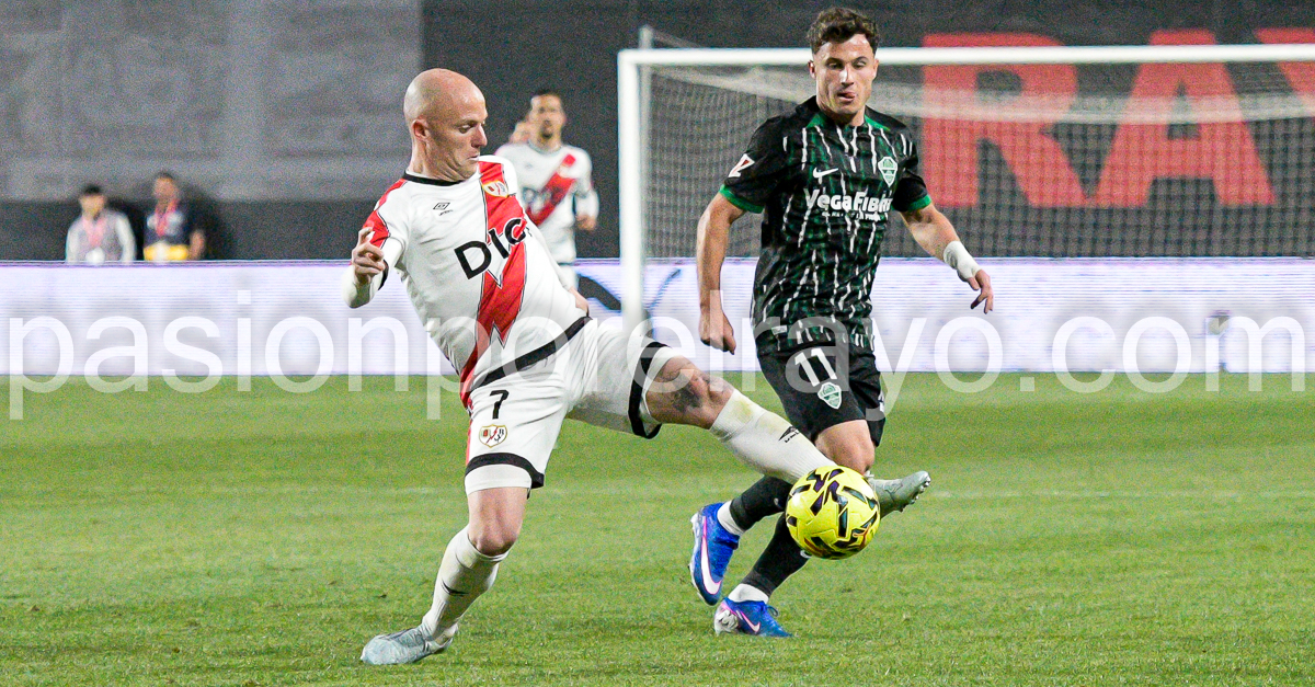 Resumen del Rayo Vallecano 1-0 Elche (jornada 30)