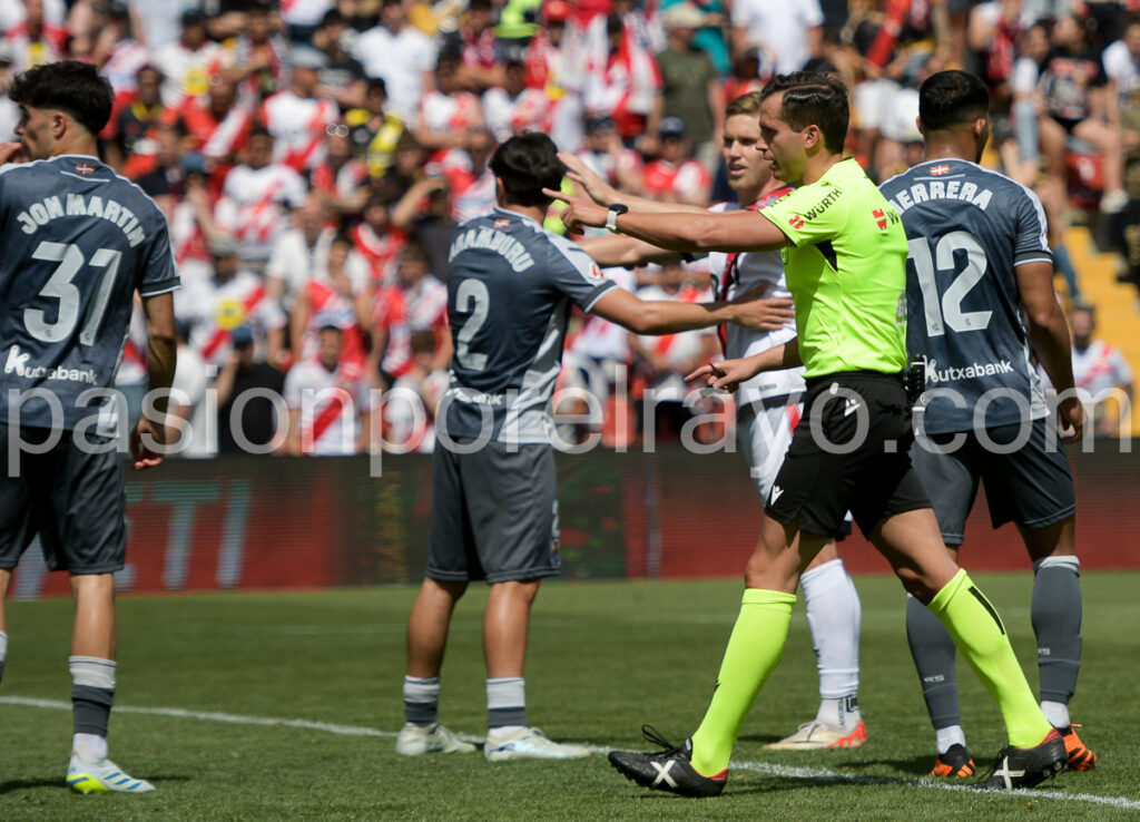 El CTA reconoce dos errores que perjudicaron al Rayo ante la Real Sociedad