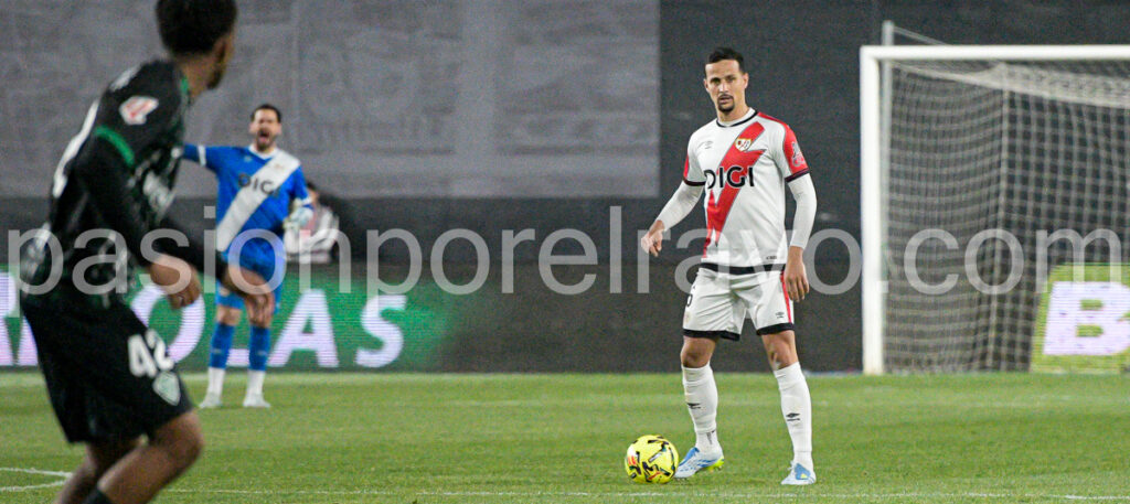 Foto de Luiz Felipe en el Rayo Vallecano - Elche (c) Pasión por el Rayo