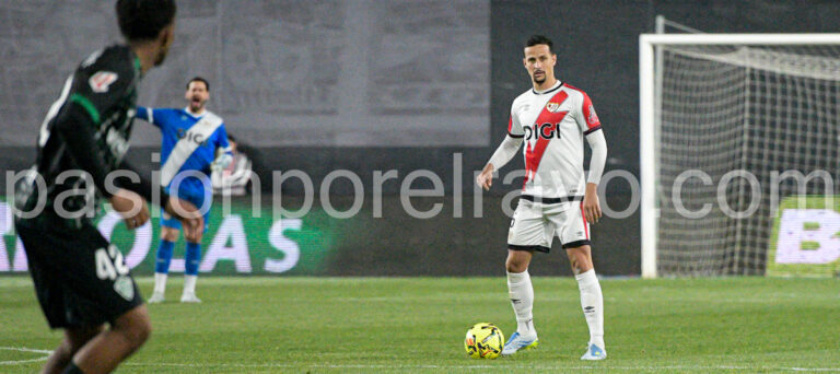 Foto de Luiz Felipe en el Rayo Vallecano - Elche (c) Pasión por el Rayo