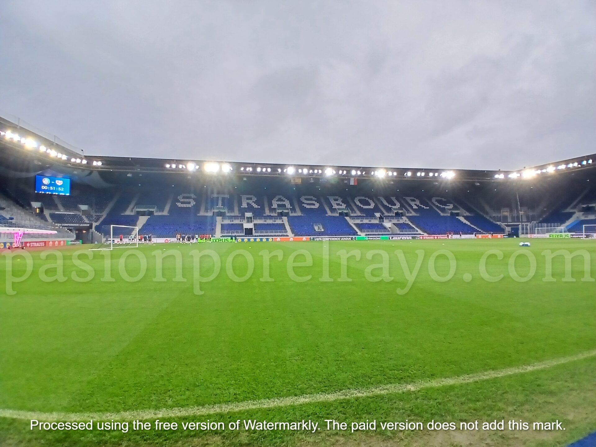 Estadio La Meinau antes del Estrasburgo - Rayo (c) Pasión por el Rayo