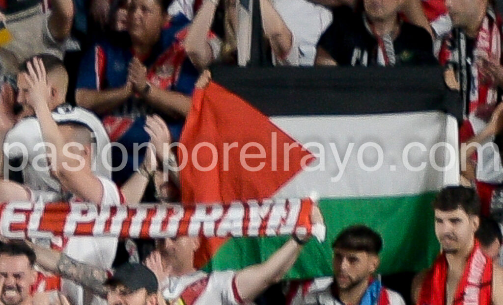 bandera de palestina en el fondo