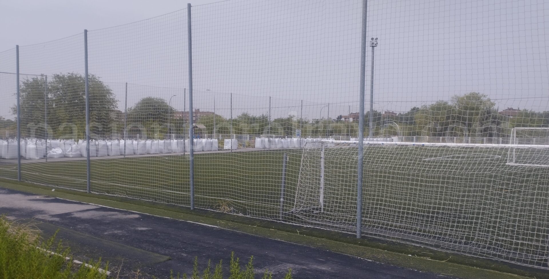 Obras en la Ciudad Deportiva Rayo Vallecano