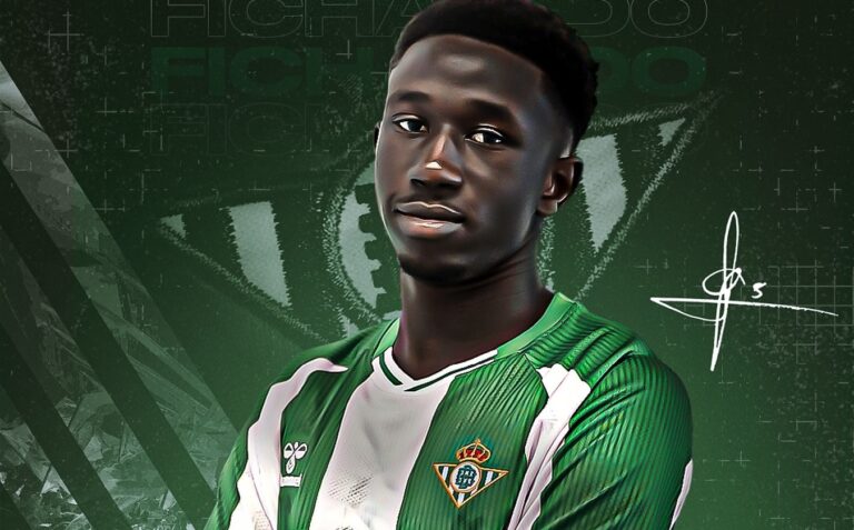 Imagen del fichaje de Gnangoro Bouré por el Betis