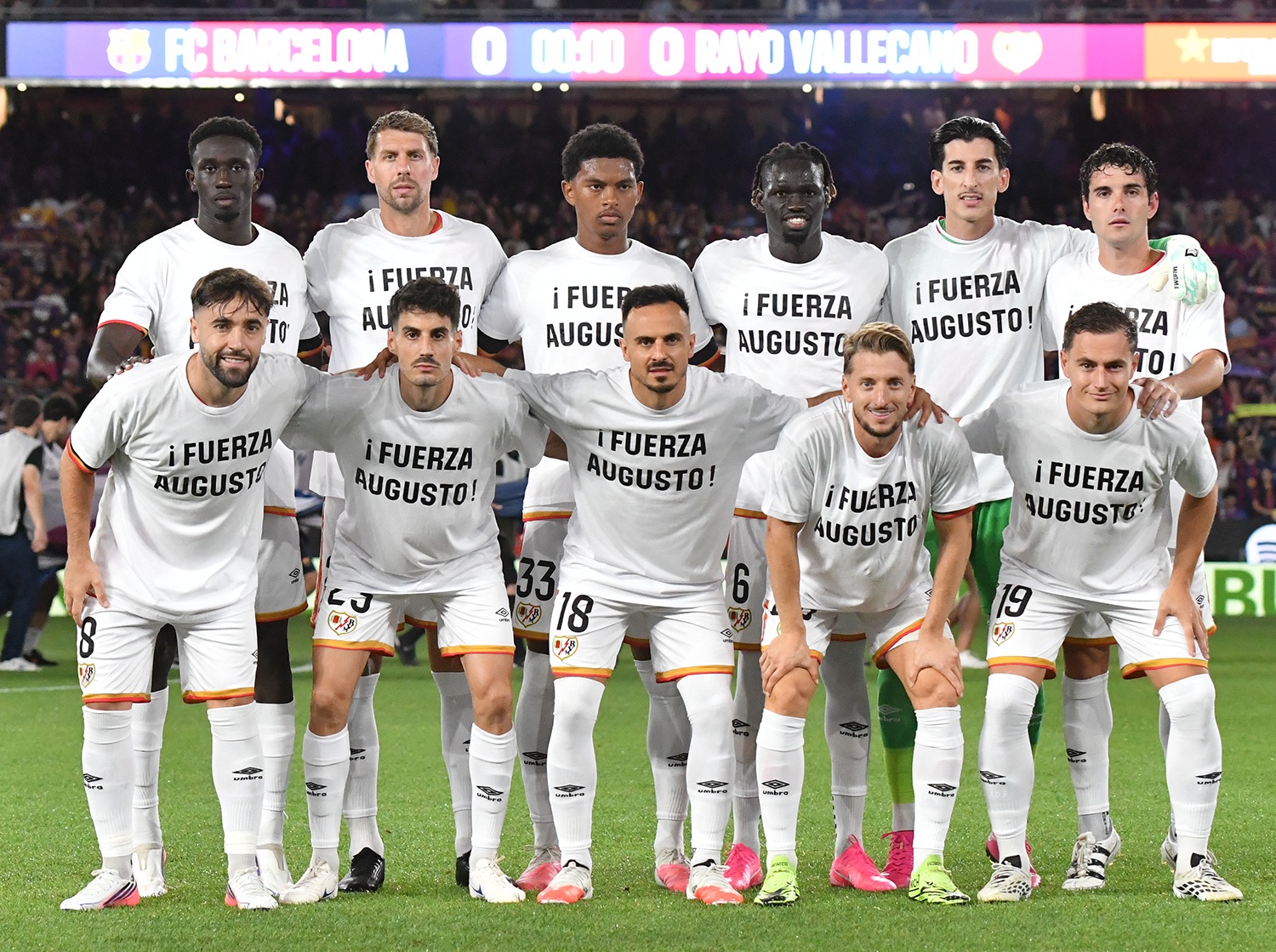 Camisetas de apoyo a Batalla tras su grave lesión