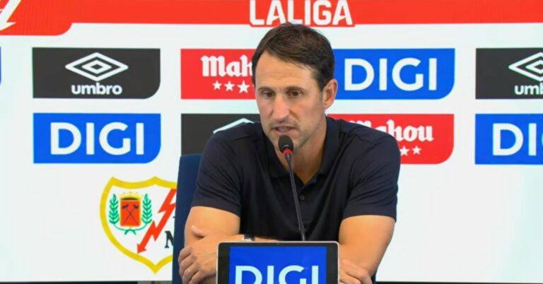 Beñat San José, tras el Rayo 1-1 Alavés