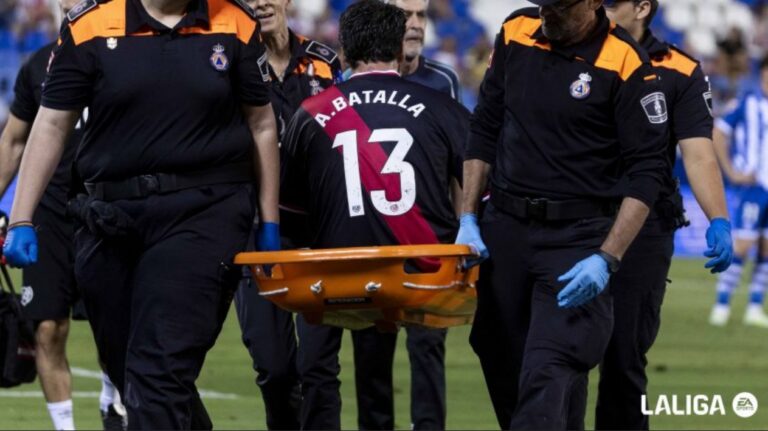 Batalla, en el Rayo Vallecano - Alavés