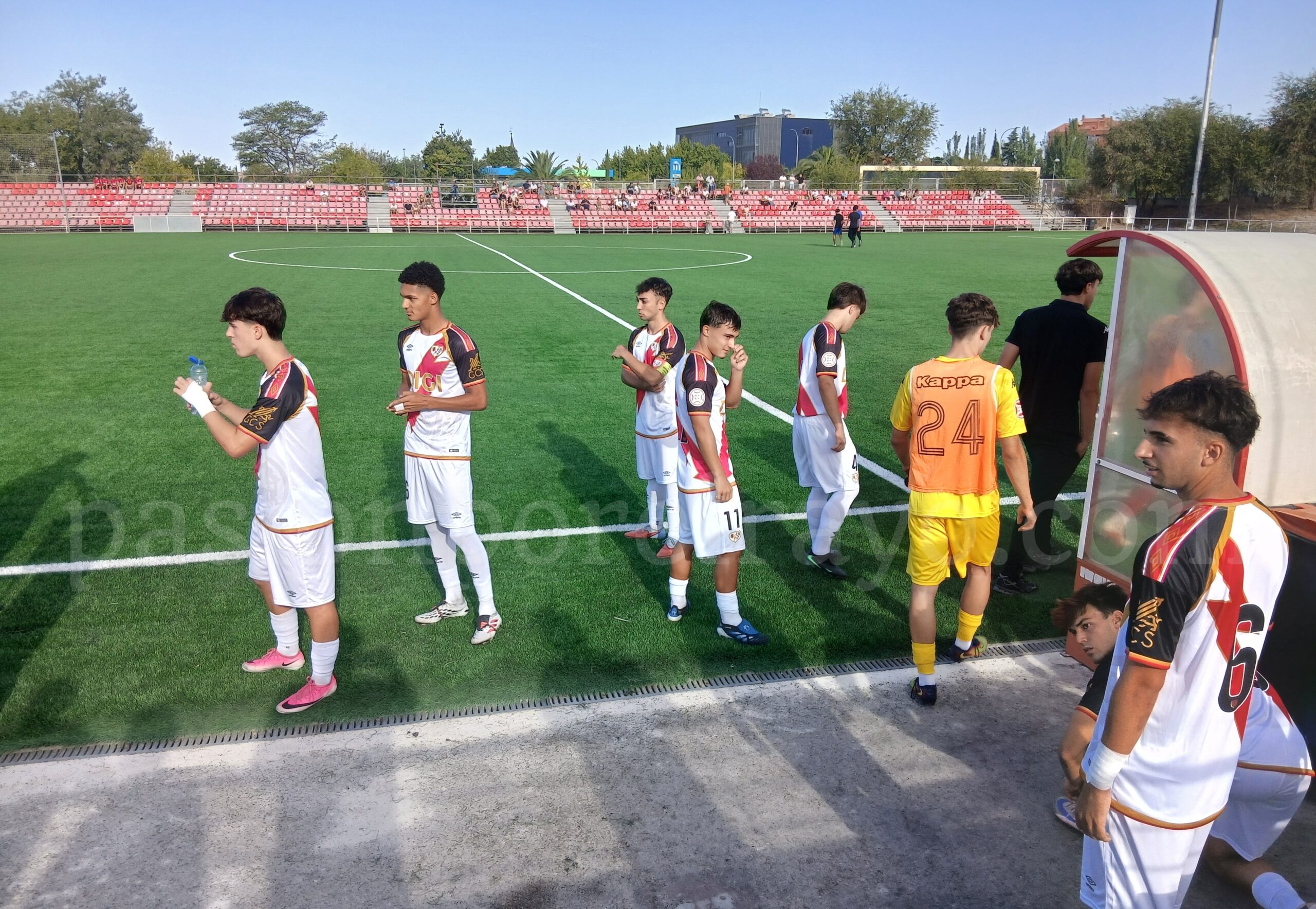 El Rayo Juvenil A, líder provisional tras vencer (2-0) al Sporting Hortaleza
