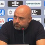 Manolo González, tras el Rayo 2-1 Espanyol (c) LaLiga