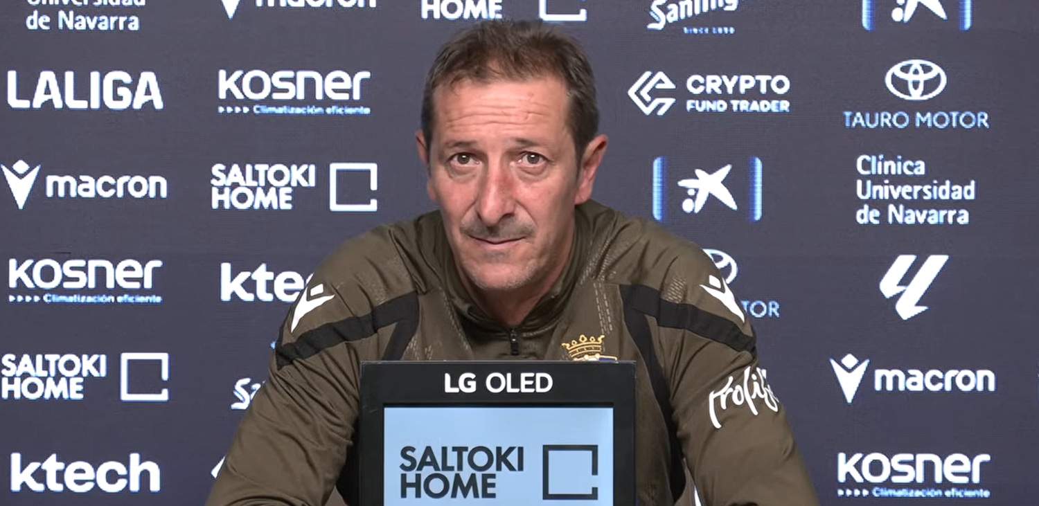 Ramis en la previa del Osasuna – Rayo: «Es un rival con buenos ritmos, físicos y con velocidad»
