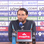 Bordalás, en rueda de prensa antes del Getafe - Rayo (c) Getafe Youtube