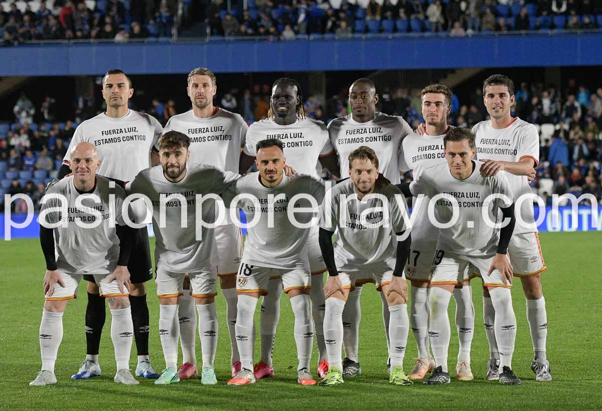 Mensaje de ánimo a Luiz Felipe del Rayo Vallecano y del rayismo