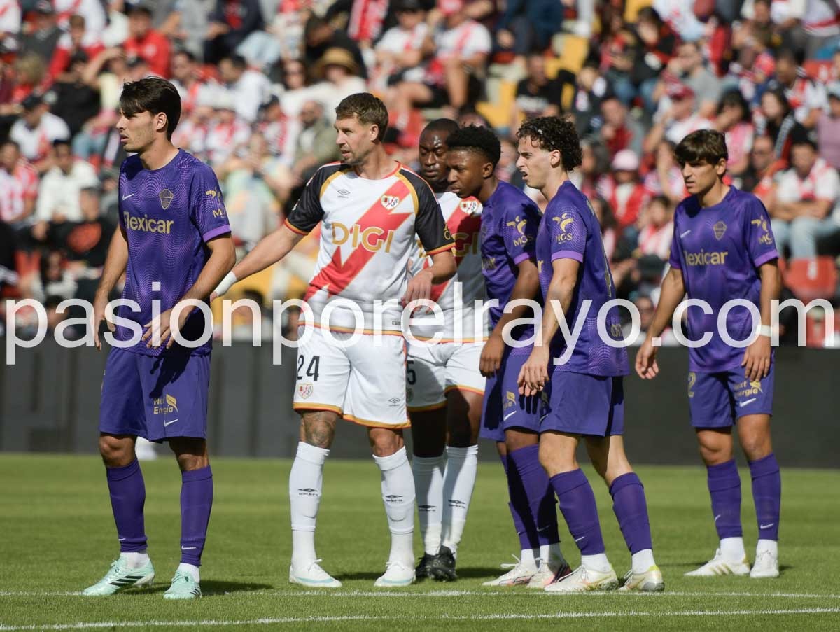 Foto del Rayo Vallecano - Elche (c) Pasión por el Rayo