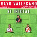 Alineación titular del Rayo Vallecano contra el Elche (c) Pasión por el Rayo