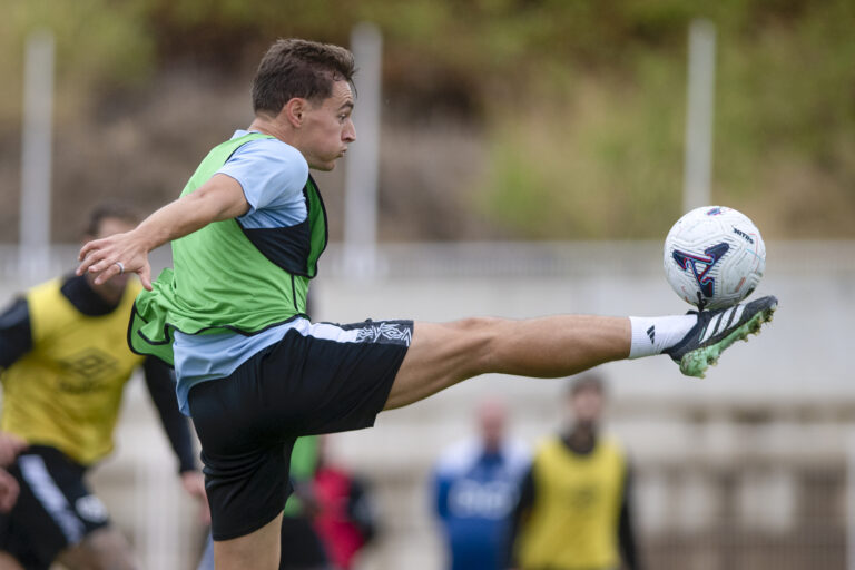Entrenamiento del Rayo Vallecano